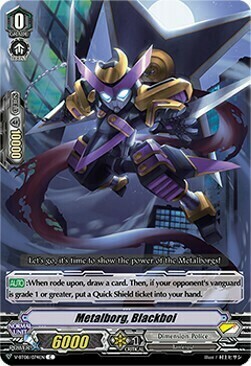 Metalborg, Blackboi [V Format] Card Front