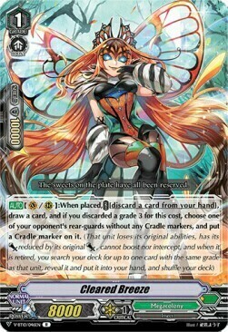 Cleared Breeze [V Format] Card Front