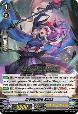 Dragwizard, Knies Card Front