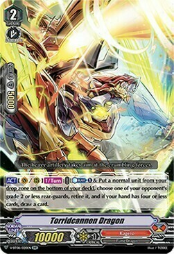 Torridcannon Dragon [V Format] Card Front