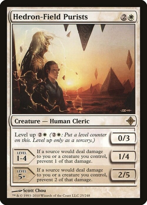 Hedron-Field Purists Card Front