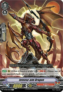 Intense-aim Dragon Card Front