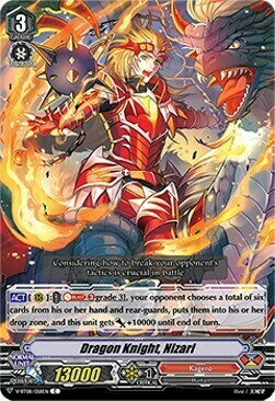 Dragon Knight, Nizari Card Front