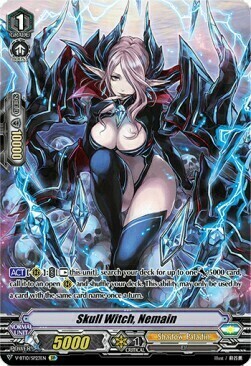 Skull Witch, Nemain Card Front