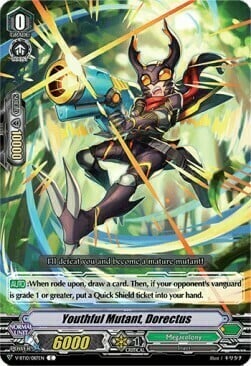 Youthful Mutant, Dorectus Card Front