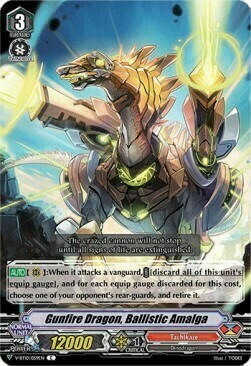 Gunfire Dragon, Ballistic Amalga Card Front