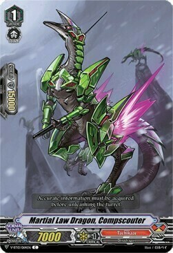 Martial Law Dragon, Compscouter [V Format] Frente