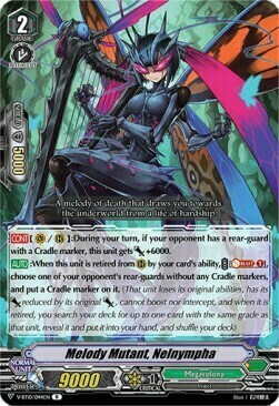 Melody Mutant, Nelnympha [V Format] Card Front