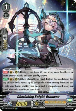 Cherishing Knight, Branwen [V Format] Card Front