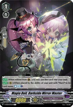 Magia Doll, Darkside Mirror Master [V Format] Card Front