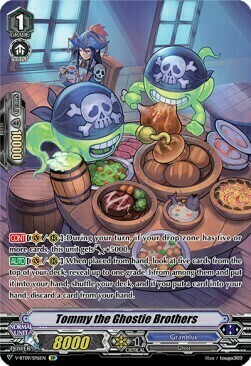 Tommy the Ghostie Brothers Card Front