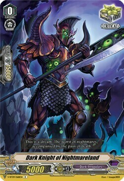 Dark Knight of Nightmareland [V Format] Card Front