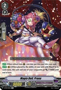 Magia Doll, Prana [V Format] Card Front