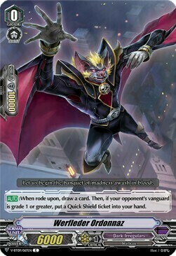 Werfleder Ordonnaz [V Format] Card Front