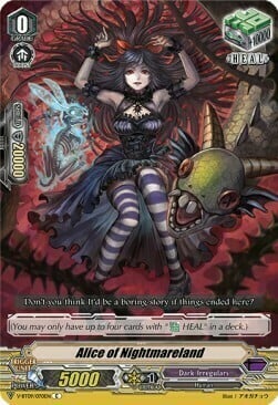 Alice of Nightmareland [V Format] Card Front