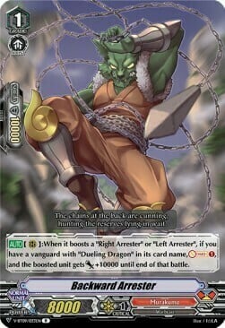 Backward Arrester [V Format] Card Front