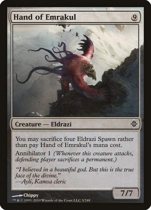 Hand of Emrakul Card Front