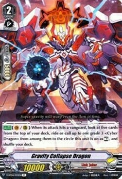 Gravity Collapse Dragon Card Front