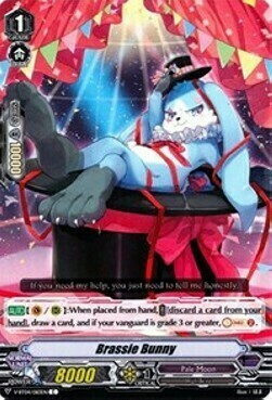 Brassie Bunny Card Front