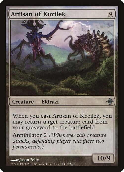 Artigiano di Kozilek Card Front