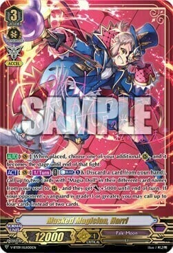 Masked Magician, Harri Card Front