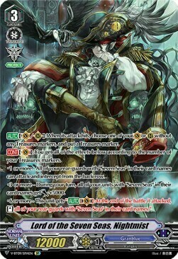 Lord of the Seven Seas, Nightmist Card Front