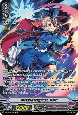 Masked Magician, Harri Card Front