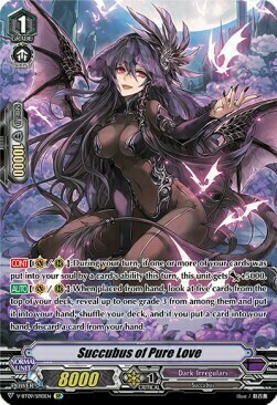 Succubus of Pure Love [V Format] Card Front