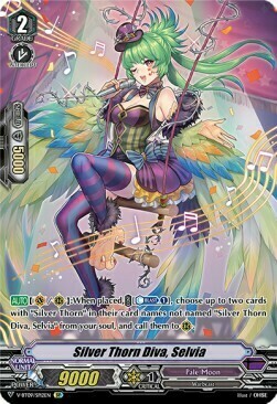 Silver Thorn Diva, Selvia Card Front