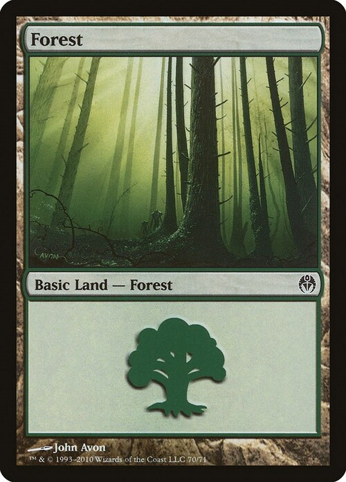 Forest Card Front