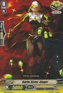 Battle Sister, Ginger Card Front