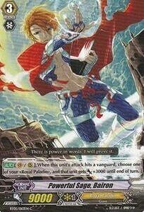 Powerful Sage, Bairon Card Front