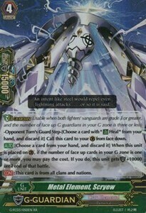 Metal Element, Scryew Card Front