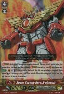 Super Cosmic Hero, X-phoenix Card Front