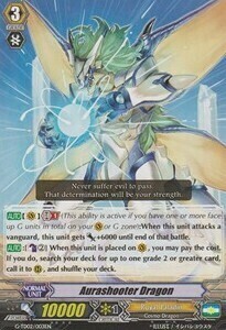 Aurashooter Dragon Card Front