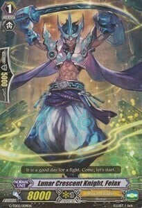Lunar Crescent Knight, Felax Card Front