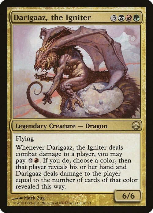 Darigaaz, the Igniter Card Front