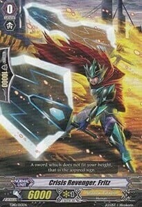 Crisis Revenger, Fritz [G Format] Card Front