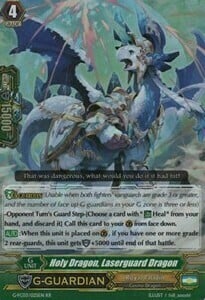 Holy Dragon, Laserguard Dragon Card Front