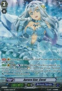 Aurora Star, Coral Card Front