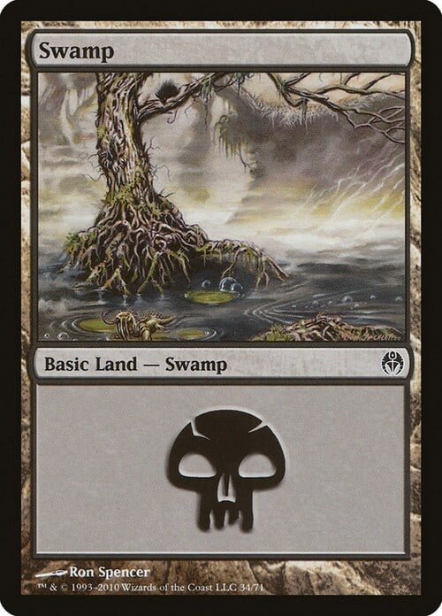 Swamp Card Front