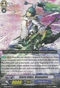 Storm Rider, Diamantes Card Front