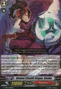 Demon Stealth Rogue, Genba Card Front