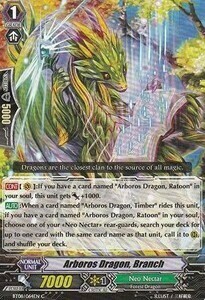 Arboros Dragon, Branch Card Front