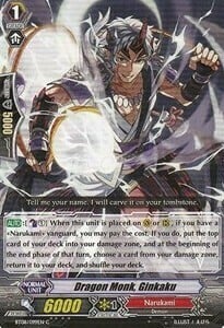 Dragon Monk, Ginkaku Card Front