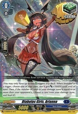 Diabolos Girls, Arianna Card Front