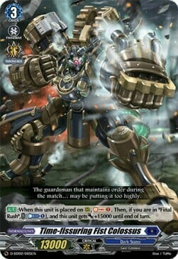 Time-fissuring Fist Colossus Card Front