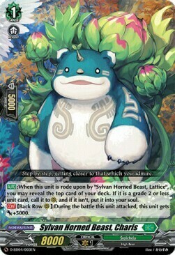 Sylvan Horned Beast, Charis Card Front