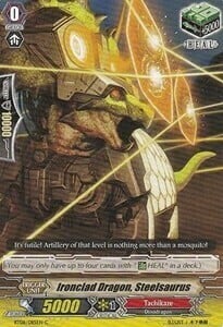 Ironclad Dragon, Steelsaurus Card Front