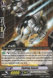 Fighting Saucer Card Front